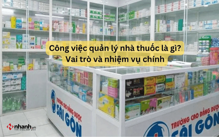 Vai trò quan trọng trong hoạt động kinh doanh nhà thuốc
