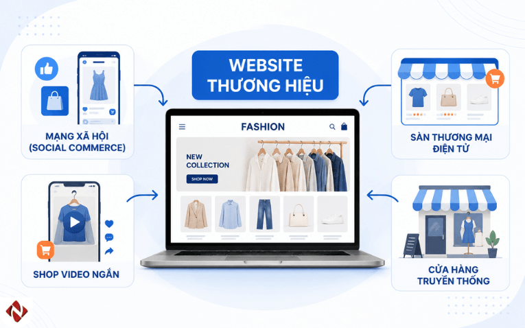 Vì sao shop thời trang nên đầu tư website bán hàng riêng?