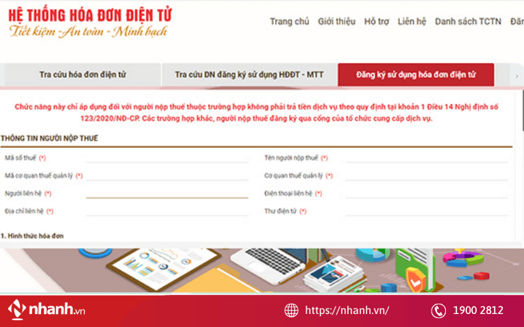 Xuất hóa đơn điện tử HKD qua Cổng thông tin điện tử của Cục Thuế