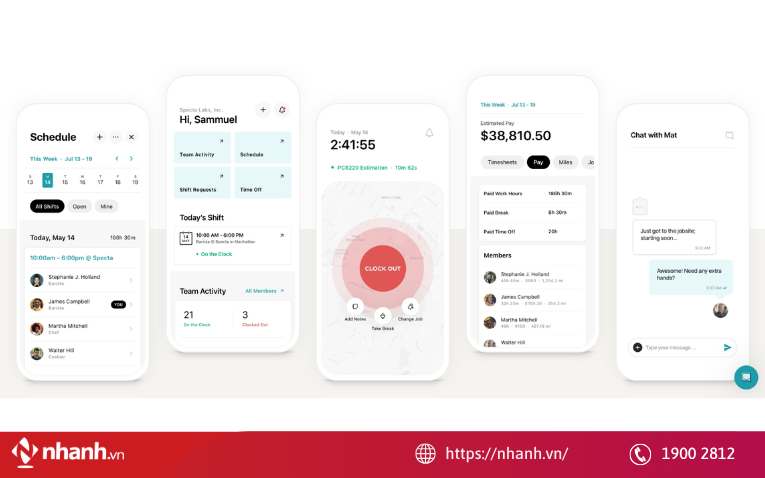 App chấm công Atto