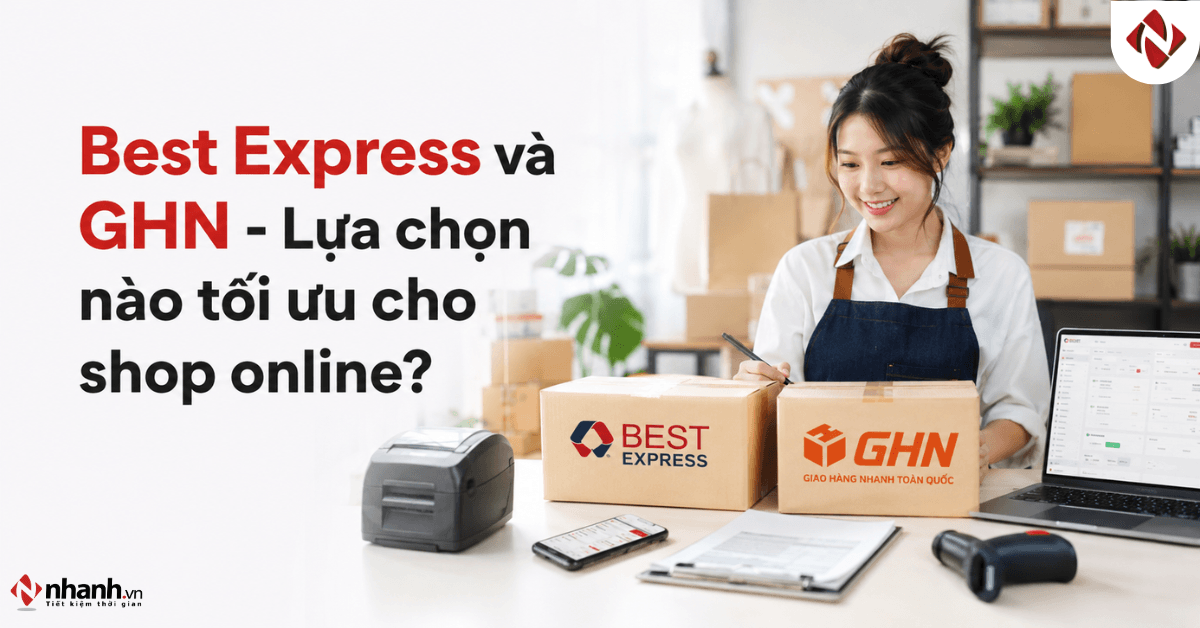 Best Express và GHN - Lựa chọn nào tối ưu cho shop online?