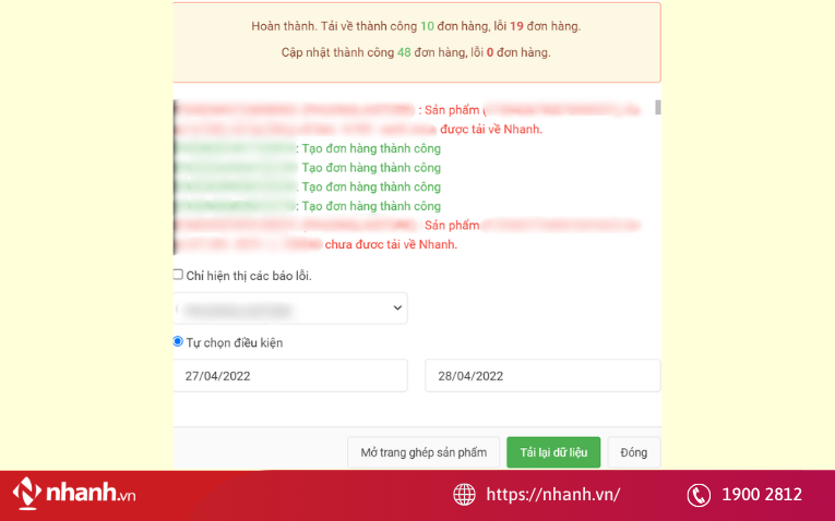 Tải đơn hàng từ TikTok Shop về Nhanh