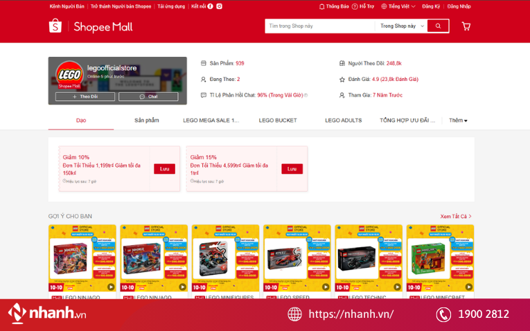 Cửa hàng đồ chơi online