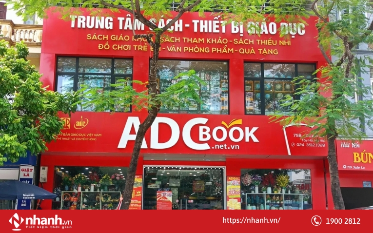 Các nhà sách, văn phòng phẩm thường nằm ở gần trường học, nơi làm việc