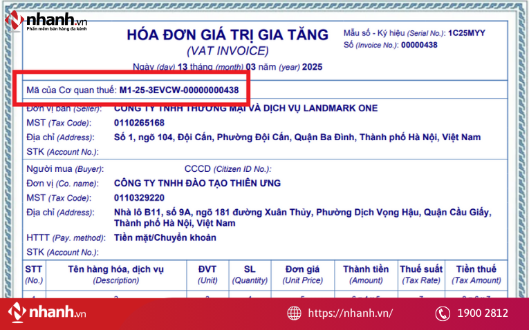 Các nội dung phải có trên hóa đơn điện tử