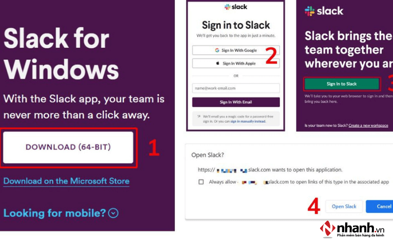 Cách cài đặt Slack trên máy tính (Windows & macOS)