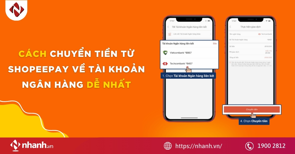 Cách chuyển tiền từ ShopeePay về tài khoản ngân hàng dễ nhất 2026