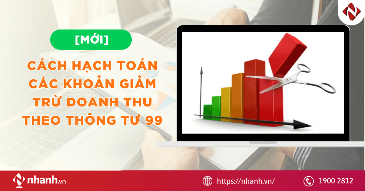 [Mới] Cách hạch toán các khoản giảm trừ doanh thu theo Thông tư 99