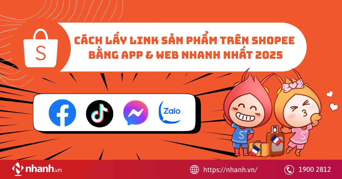 Cách lấy link sản phẩm trên Shopee bằng app & web nhanh nhất 2025