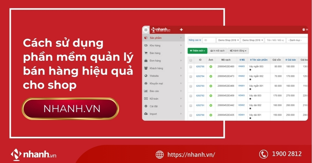 Cách sử dụng phần mềm quản lý bán hàng hiệu quả cho shop