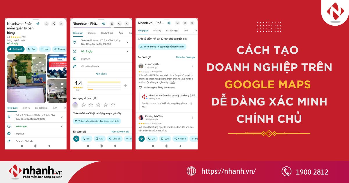 Cách tạo doanh nghiệp trên Google Maps dễ dàng xác minh chính chủ