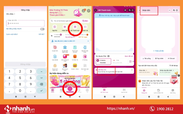 Cách tạo mã QR MoMo thanh toán cho cửa hàng