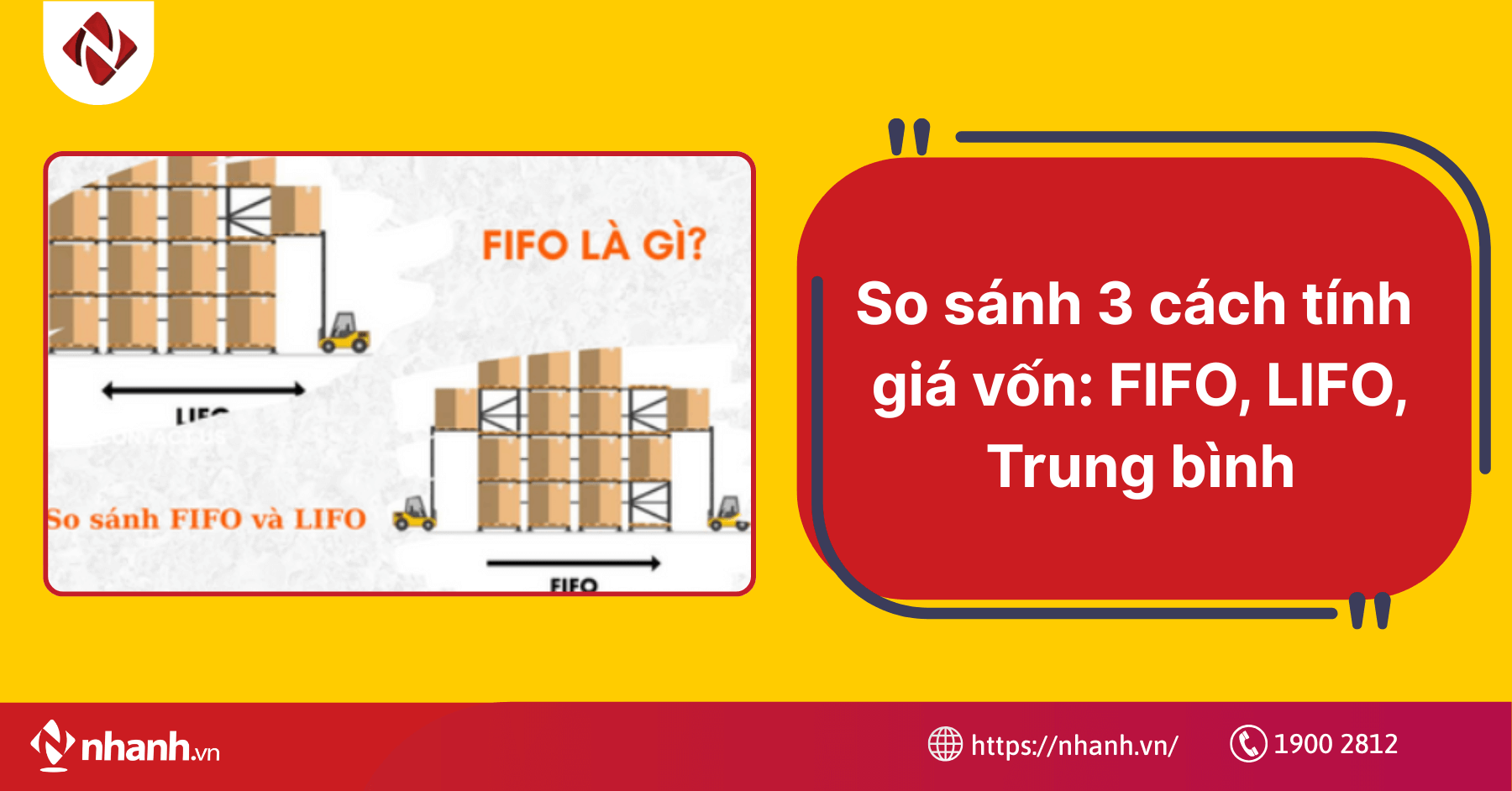 So sánh 3 cách tính giá vốn: FIFO, LIFO, Trung bình