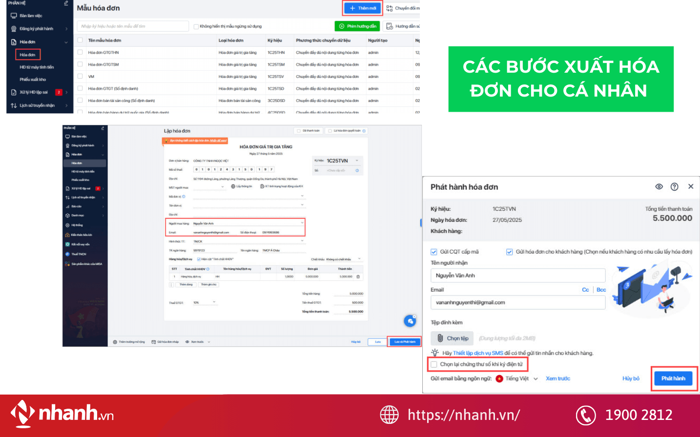 Cách xuất hóa đơn cho cá nhân theo đúng quy định
