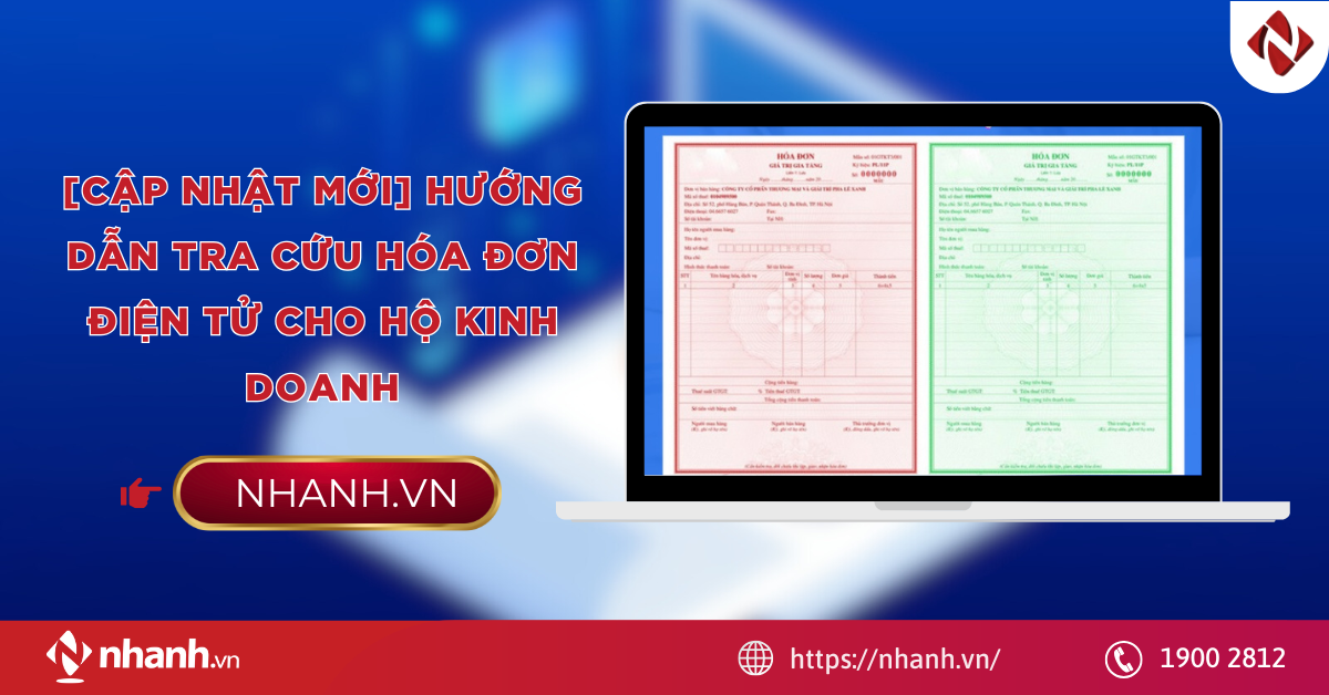 [Cập Nhật Mới] Hướng dẫn tra cứu hóa đơn điện tử cho hộ kinh doanh