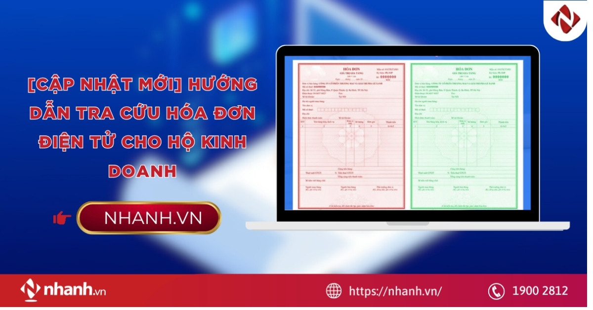 [Cập Nhật Mới] Hướng dẫn tra cứu hóa đơn điện tử cho hộ kinh doanh