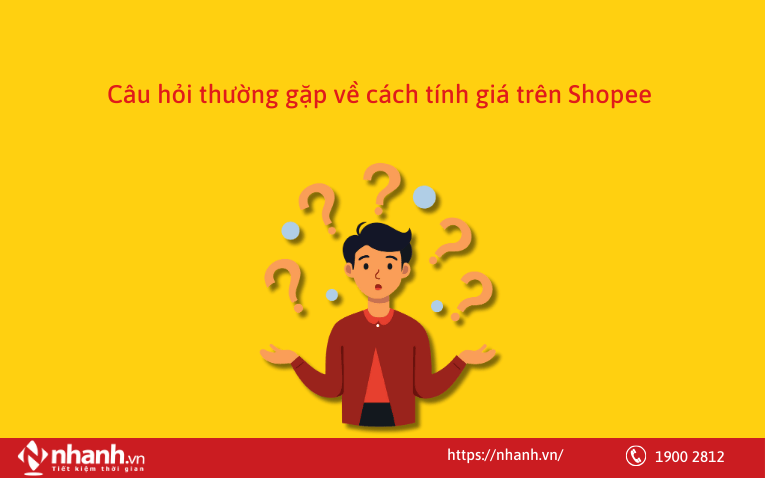 Câu hỏi thường gặp về cách tính giá bán trên Shopee
