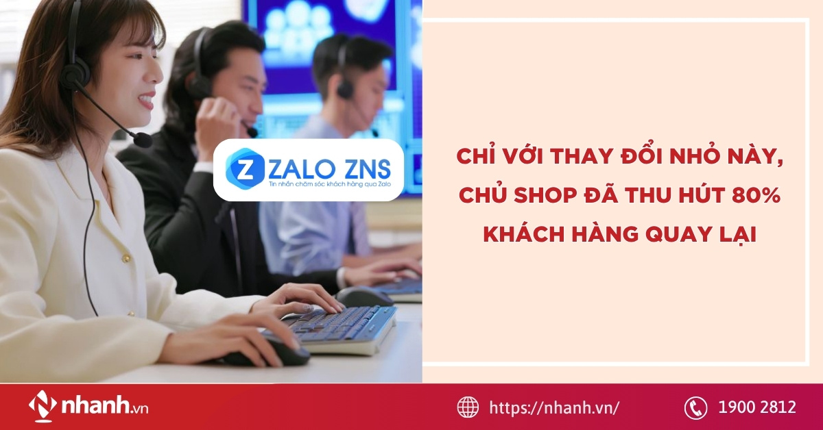 Chỉ với thay đổi nhỏ này, chủ shop đã thu hút 80% khách hàng quay lại