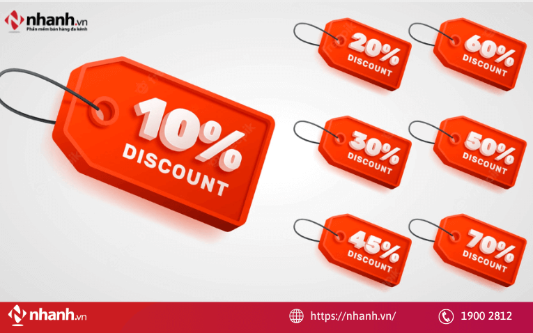 Chiết khấu thương mại theo từng lần mua