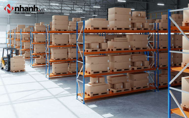 Chuẩn bị hàng hóa và lập phiếu xuất điều chuyển