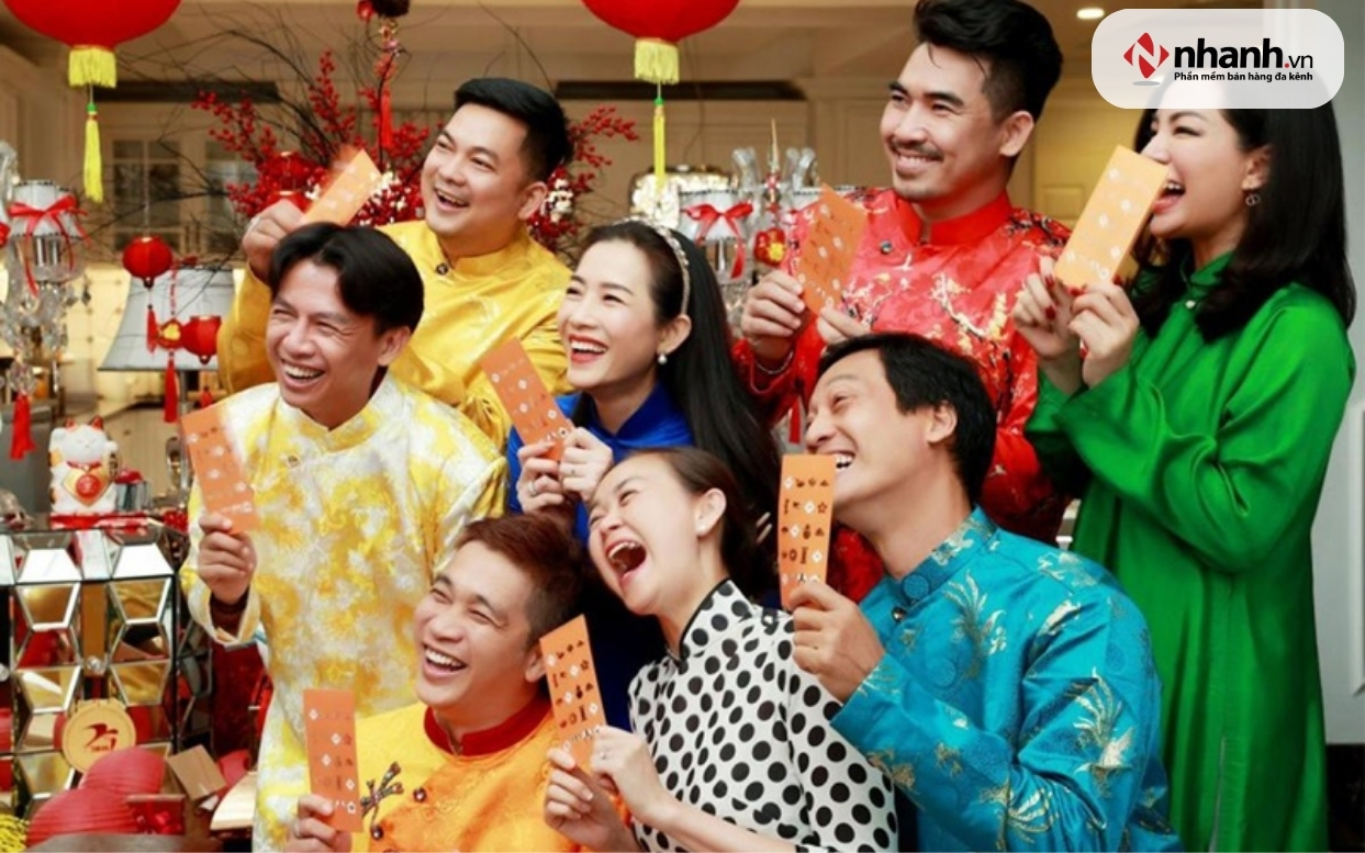 Chúc Tết bạn bè