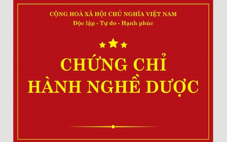 Chứng chỉ hành nghề Dược