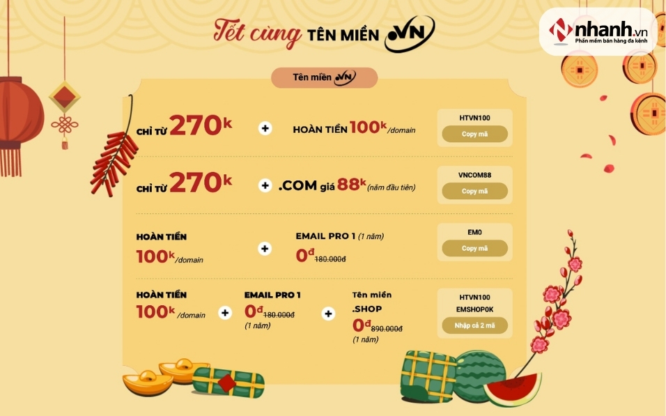 Một chương trình giảm giá mùa Tết