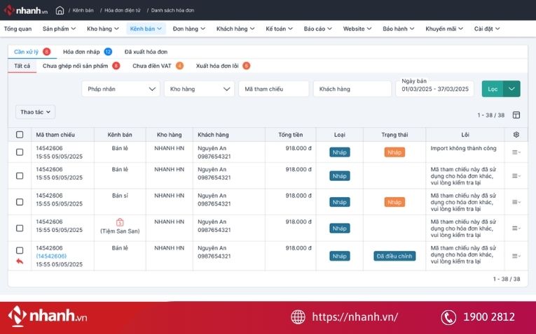 Chuyển đổi sang hóa đơn giấy