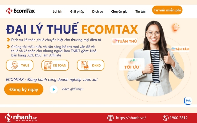 Đại lý thuế Ecomtax