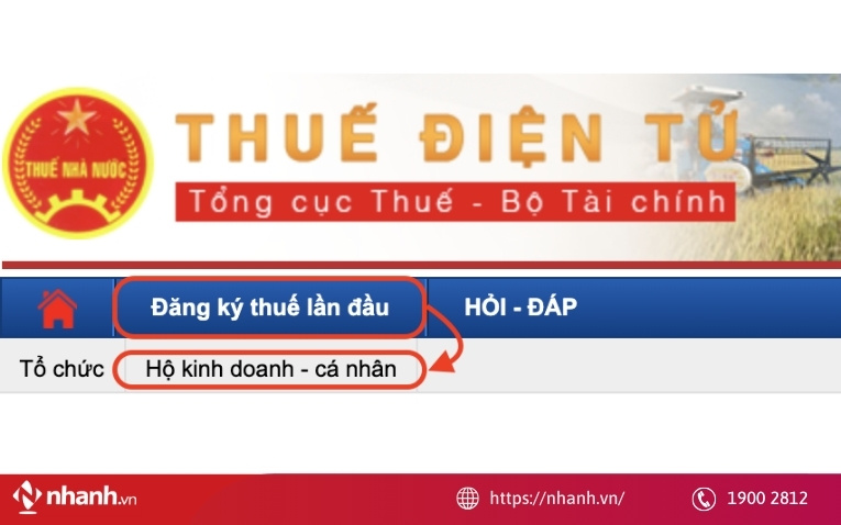 Đăng nhập vào tài khoản thuế điện tử