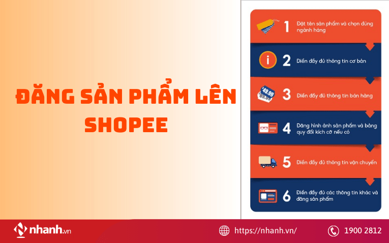 Bước 3: Đăng sản phẩm lên Shopee