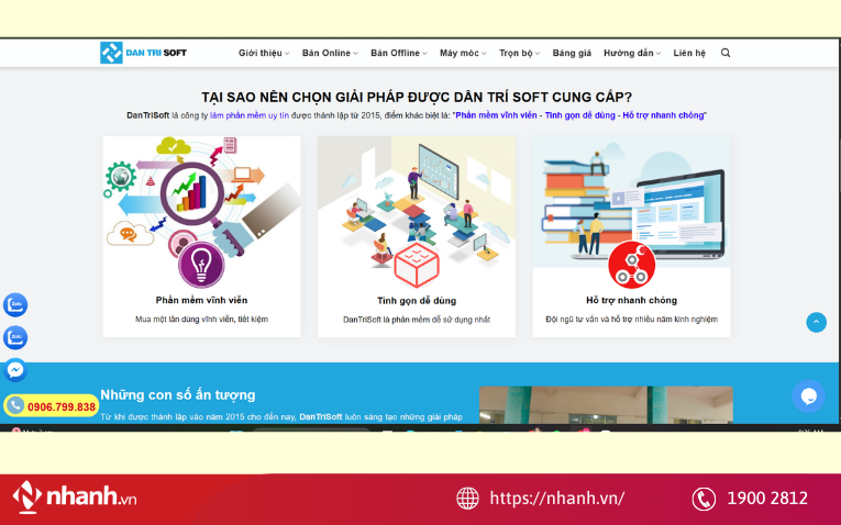 Dantrisoft - App quản lý doanh thu miễn phí