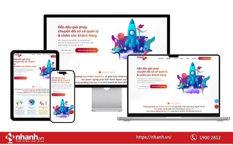 Dịch vụ thiết kế web Thiết kế web DC