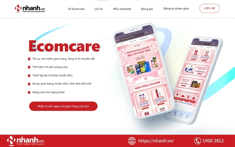 Dịch vụ hỗ trợ vận hành gian hàng Shopee - Ecomcare