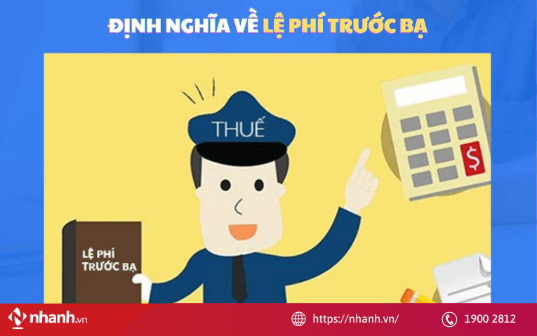 Định nghĩa về lệ phí trước bạ