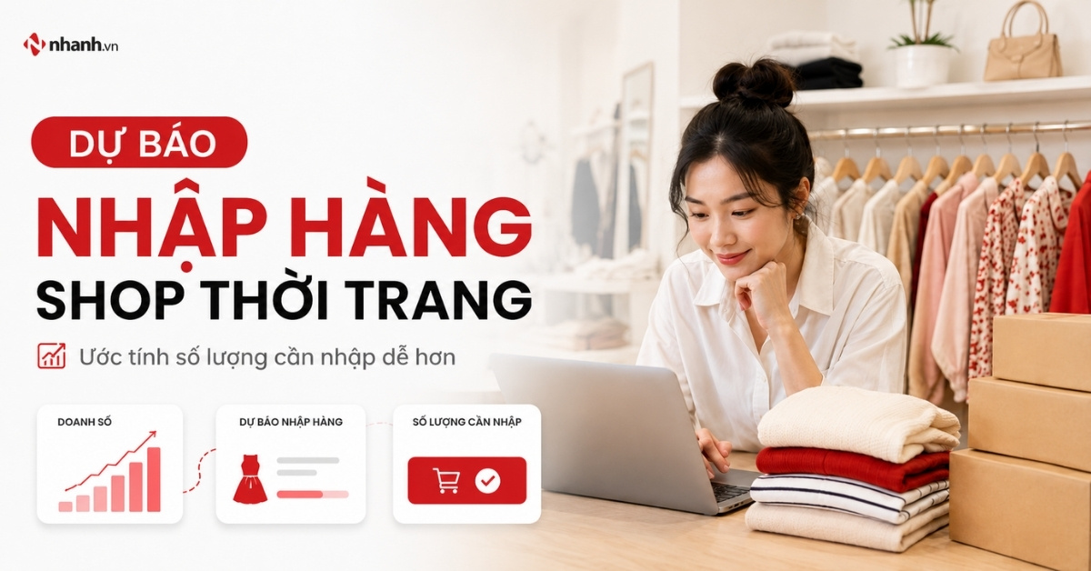 Cách dự báo nhập hàng cho shop quần áo dựa trên dữ liệu bán