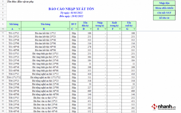 Excel không còn phù hợp khi bán hàng quy mô lớn