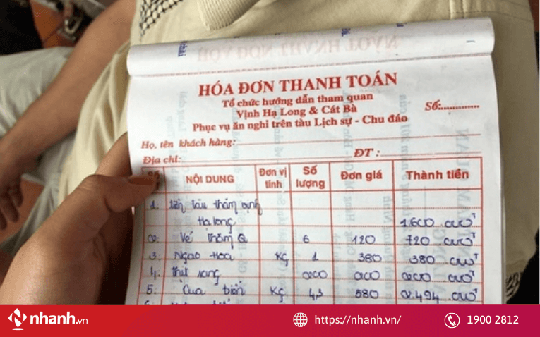 Giải pháp linh hoạt cho khách hàng không lấy hóa đơn