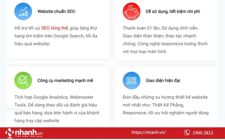 Giải pháp website của Creative Việt Nam
