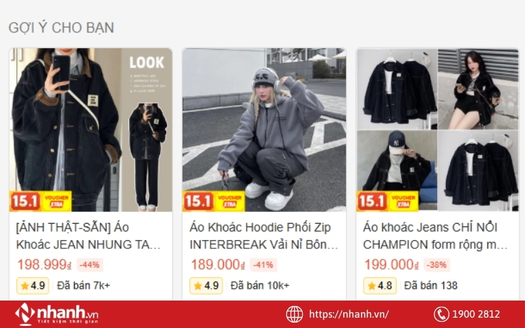 Gi ảm giá trực tiếp trên sản phẩm