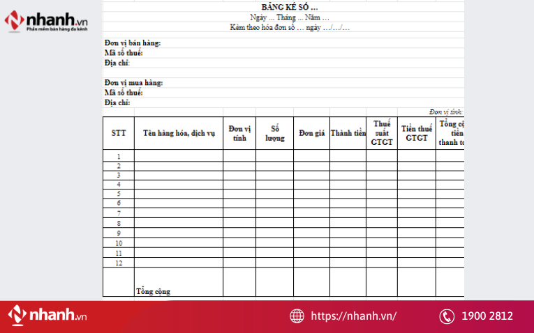 Hộ kinh doanh có được lập bảng kê khi thực hiện xuất gộp hóa đơn điện tử không?