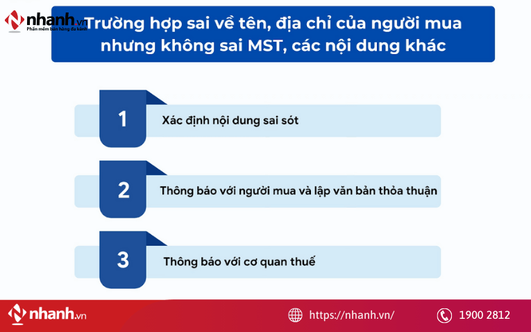 Hướng dẫn lập mẫu 04 giải trình sai sót về tên và địa chỉ người mua không cần xuất lại