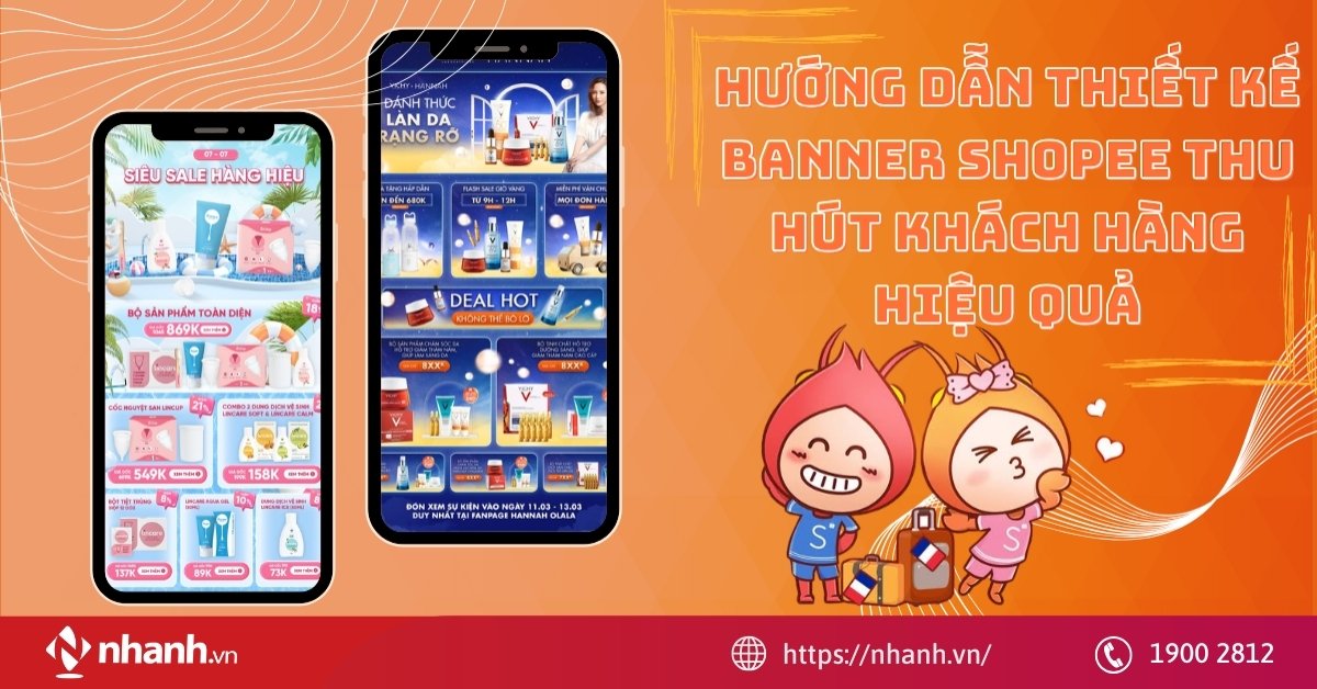 Hướng dẫn thiết kế banner Shopee thu hút khách hàng hiệu quả