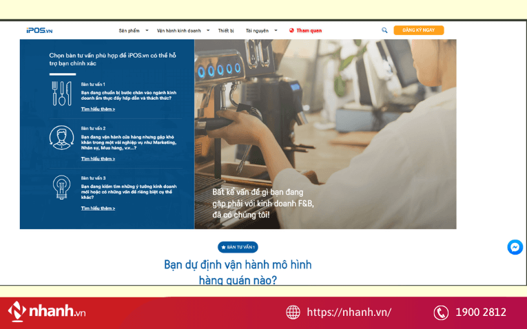 Phần mềm POS iPOS