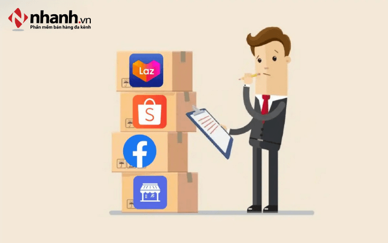 Kết hợp bán hàng đa kênh