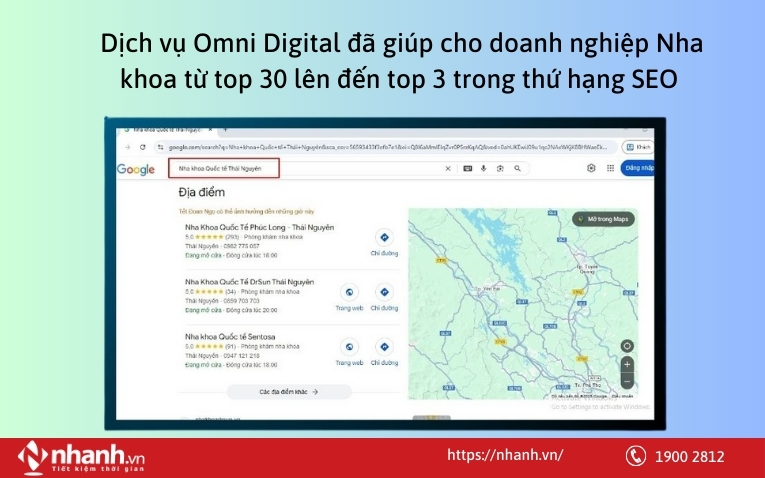 Kết quả của khách hàng sử dụng dịch vụ OmniDigital