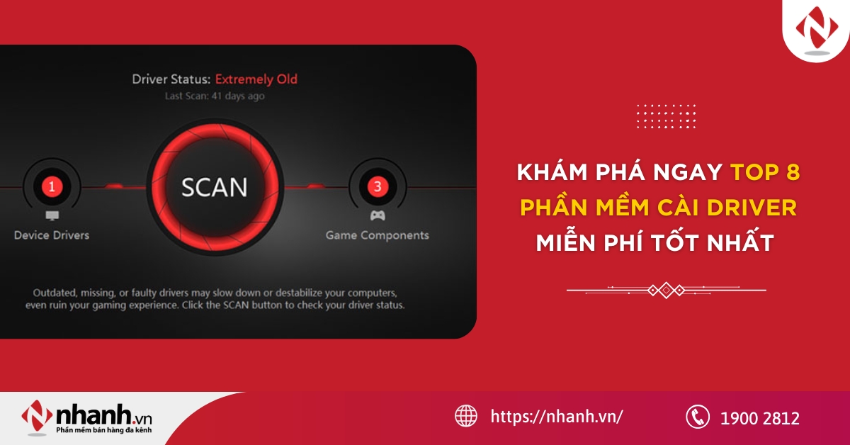 Khám phá ngay top 8 phần mềm cài driver miễn phí tốt nhất