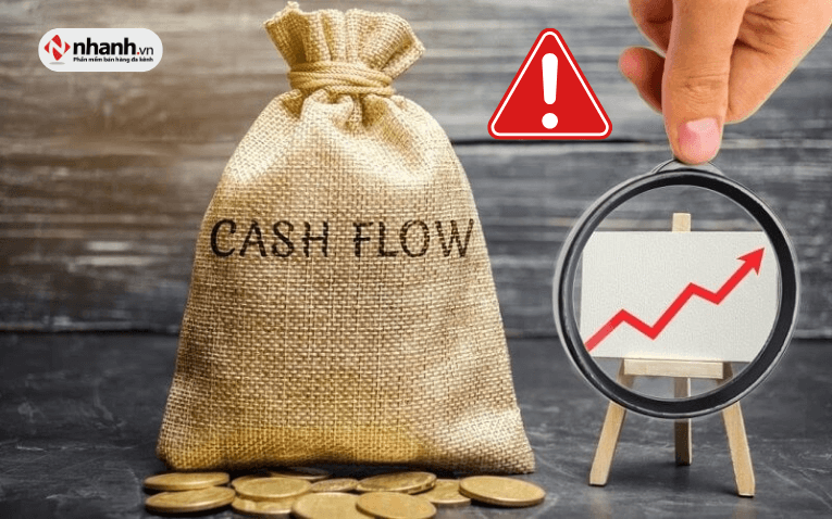 Không cập nhật kịp thời dòng tiền