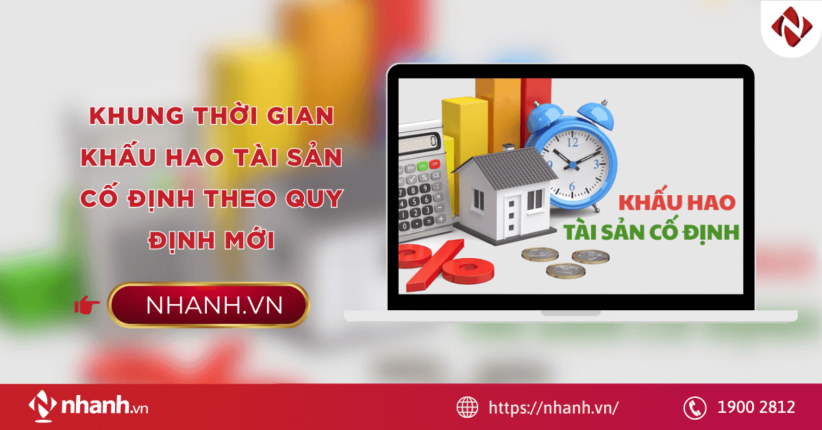Khung thời gian khấu hao tài sản cố định theo quy định mới