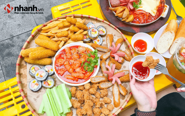 Kinh doanh sản phẩm đồ ăn vặt